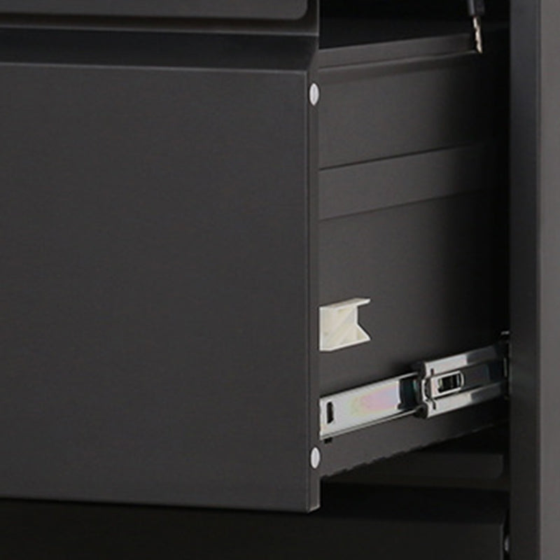 Gabinete de metal tradicional con cajones de archivo vertical resistente al fuego