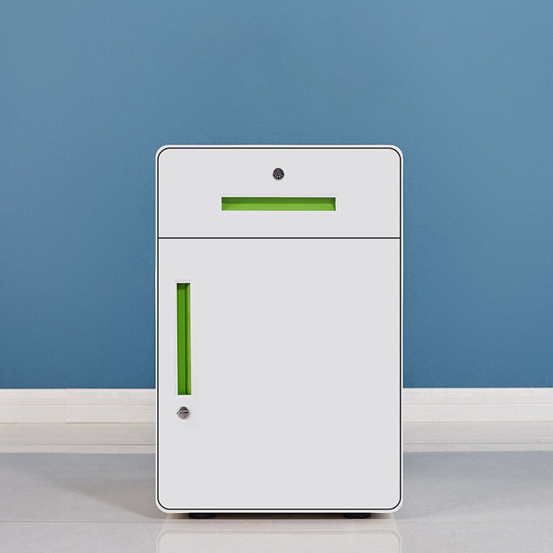 Acero de gabinete tradicional con cajones de bloqueo de cajones para la oficina