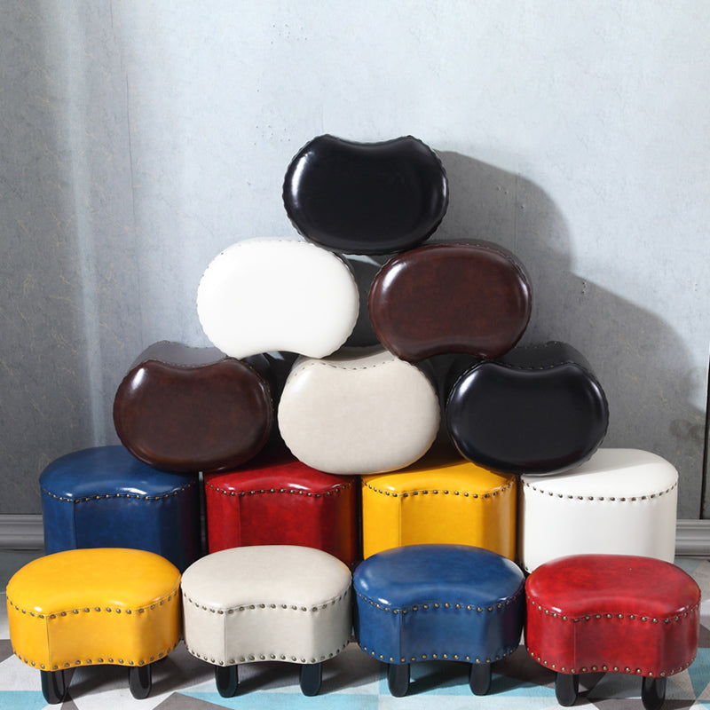 Yellow Modern Standard Water Resistant Specialty Standard for Living Room Clearhalo 'furn' 'furn_ottomans_poufs' 'Furniture' 'Living Room Furniture' 'Ottomans & Poufs' 'ottomans_poufs' 6327018