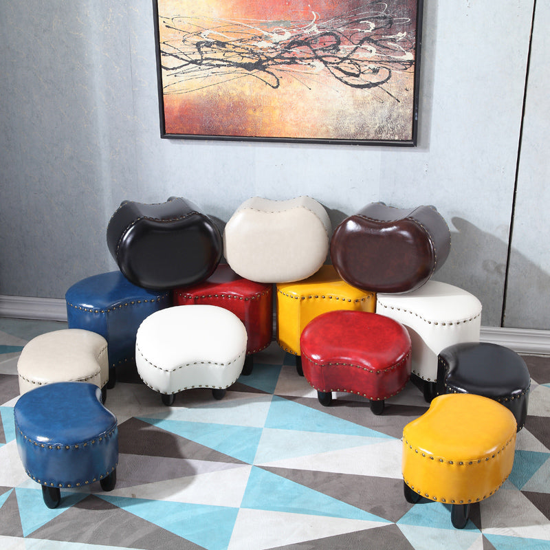 Yellow Modern Standard Water Resistant Specialty Standard for Living Room Clearhalo 'furn' 'furn_ottomans_poufs' 'Furniture' 'Living Room Furniture' 'Ottomans & Poufs' 'ottomans_poufs' 6327019