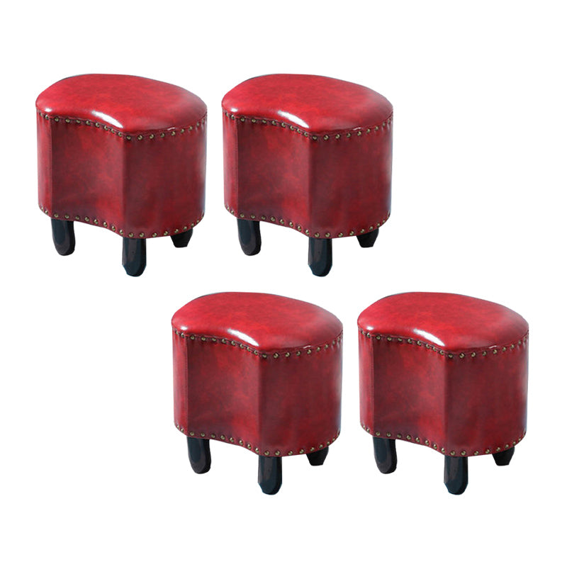 Yellow Modern Standard Water Resistant Specialty Standard for Living Room Red 4 Piece Set Clearhalo 'furn' 'furn_ottomans_poufs' 'Furniture' 'Living Room Furniture' 'Ottomans & Poufs' 'ottomans_poufs' 6327032