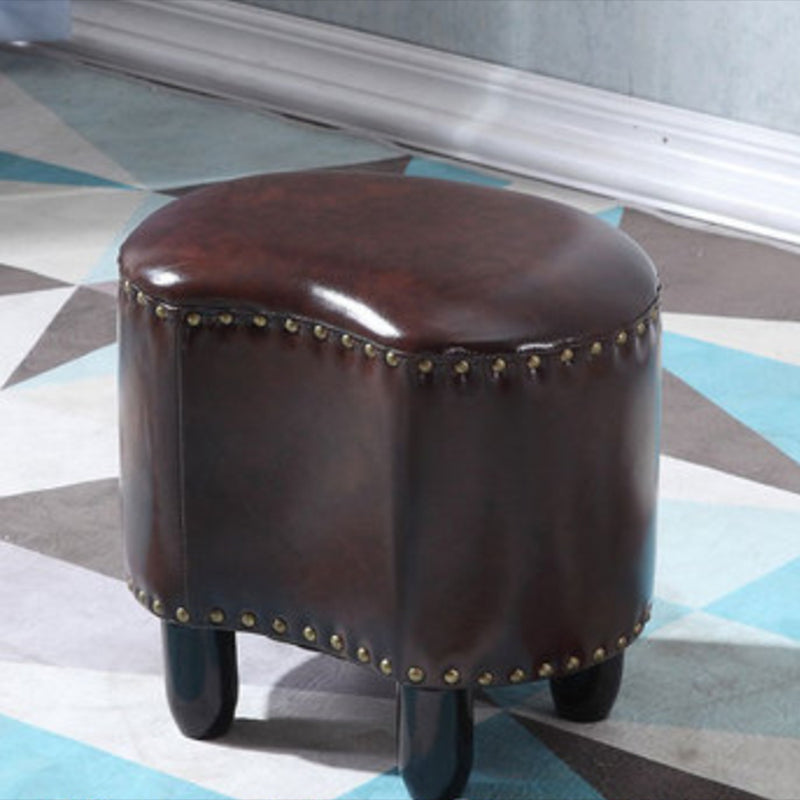 Yellow Modern Standard Water Resistant Specialty Standard for Living Room Coffee 1 Piece Clearhalo 'furn' 'furn_ottomans_poufs' 'Furniture' 'Living Room Furniture' 'Ottomans & Poufs' 'ottomans_poufs' 6327034