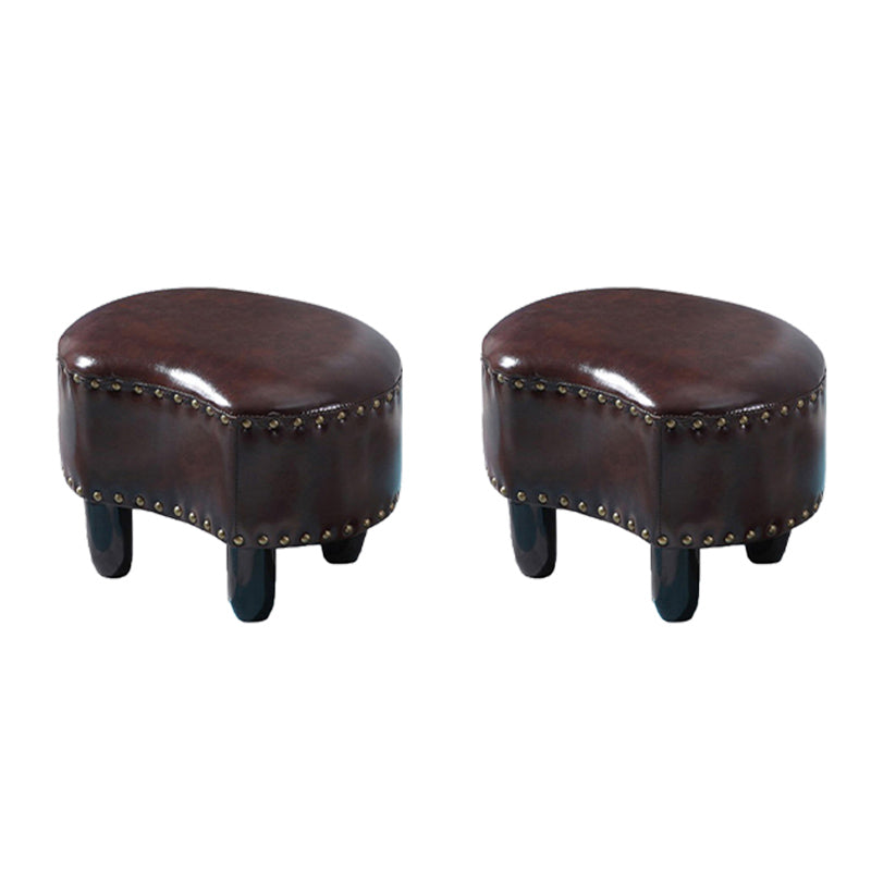 Yellow Modern Standard Water Resistant Specialty Standard for Living Room Coffee 2 Piece Set Clearhalo 'furn' 'furn_ottomans_poufs' 'Furniture' 'Living Room Furniture' 'Ottomans & Poufs' 'ottomans_poufs' 6327035