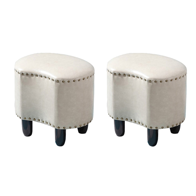 Yellow Modern Standard Water Resistant Specialty Standard for Living Room Grey 2 Piece Set Clearhalo 'furn' 'furn_ottomans_poufs' 'Furniture' 'Living Room Furniture' 'Ottomans & Poufs' 'ottomans_poufs' 6327039