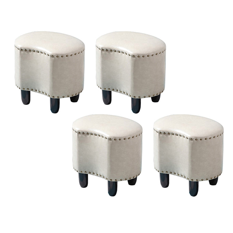 Yellow Modern Standard Water Resistant Specialty Standard for Living Room Grey 4 Piece Set Clearhalo 'furn' 'furn_ottomans_poufs' 'Furniture' 'Living Room Furniture' 'Ottomans & Poufs' 'ottomans_poufs' 6327040