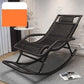 Contemporary Rocker Chair Wicker Reclining Rocking Accent Chair for Living Room Black Clearhalo 'Chairs & Seating' 'furn' 'furn_rocking_chairs' 'Furniture' 'Living Room Furniture' 'Rocking Chairs' 'rocking_chairs' 6327188