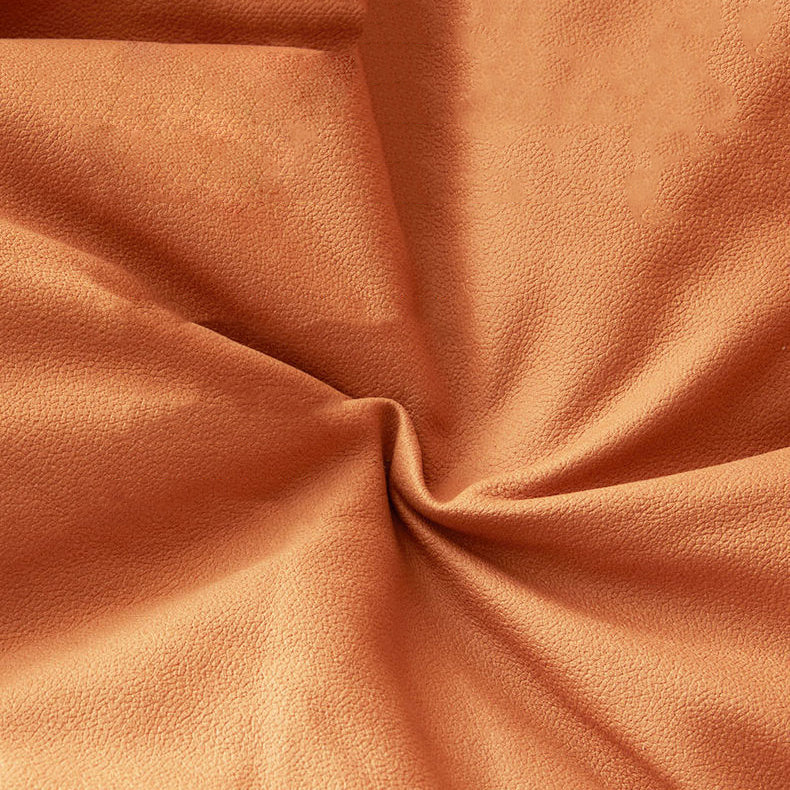 Silla de planeador de ocio silla de cuero por falso resistente al agua de color puro con otomana