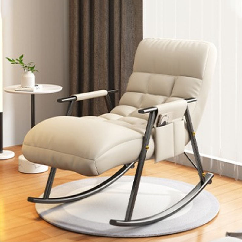 Dormitorio y balcón silla simple silla de balancín simple impermeable silla de sofá perezoso