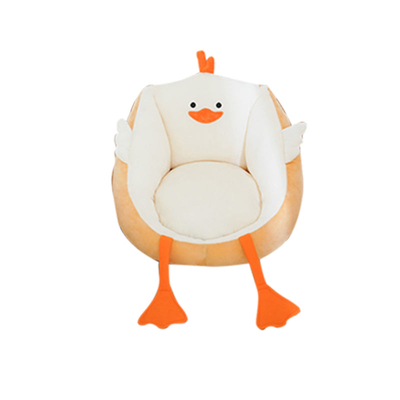 Contemporary Pouf Ottoman Velvet Upholstered Tear Resistant Animal Shape Ottoman Clearhalo 'furn' 'furn_ottomans_poufs' 'Furniture' 'Living Room Furniture' 'Ottomans & Poufs' 'ottomans_poufs' 6328821