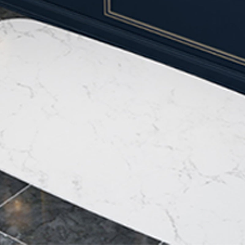 Glam 4 Legs Dining Table Stone Top Table with Metal Base for Dining Room Clearhalo 'Dining Tables & Seating' 'Dining Tables' 'dining_table' 'furn' 'furn_dining_table' 'Furniture' 'Kitchen & Dining Furniture' 6328904