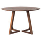 Contemporary Wood Dining Table Double Pedestal Dining Table for Dining Room