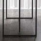 Modern Double Pedestal Dining Table Wood Table for Living Room