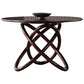 Contemporary Solid Wood Dining Table Round Pedestal Base Dining Table for Home Clearhalo 'Dining Tables & Seating' 'Dining Tables' 'dining_table' 'furn' 'furn_dining_table' 'Furniture' 'Kitchen & Dining Furniture' 6329090