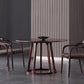 Contemporary Solid Wood Dining Table Round Pedestal Base Dining Table for Home Clearhalo 'Dining Tables & Seating' 'Dining Tables' 'dining_table' 'furn' 'furn_dining_table' 'Furniture' 'Kitchen & Dining Furniture' 6329092