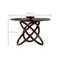 Contemporary Solid Wood Dining Table Round Pedestal Base Dining Table for Home Clearhalo 'Dining Tables & Seating' 'Dining Tables' 'dining_table' 'furn' 'furn_dining_table' 'Furniture' 'Kitchen & Dining Furniture' 6329095