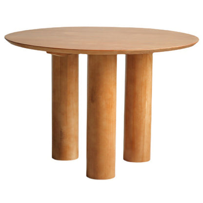 Mesa de comedor moderna de madera maciza mesa de comedor de 3 pies para uso doméstico