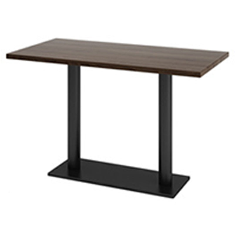 Eigentijdse houten eettafel Metalen eettafel voor thuisgebruik