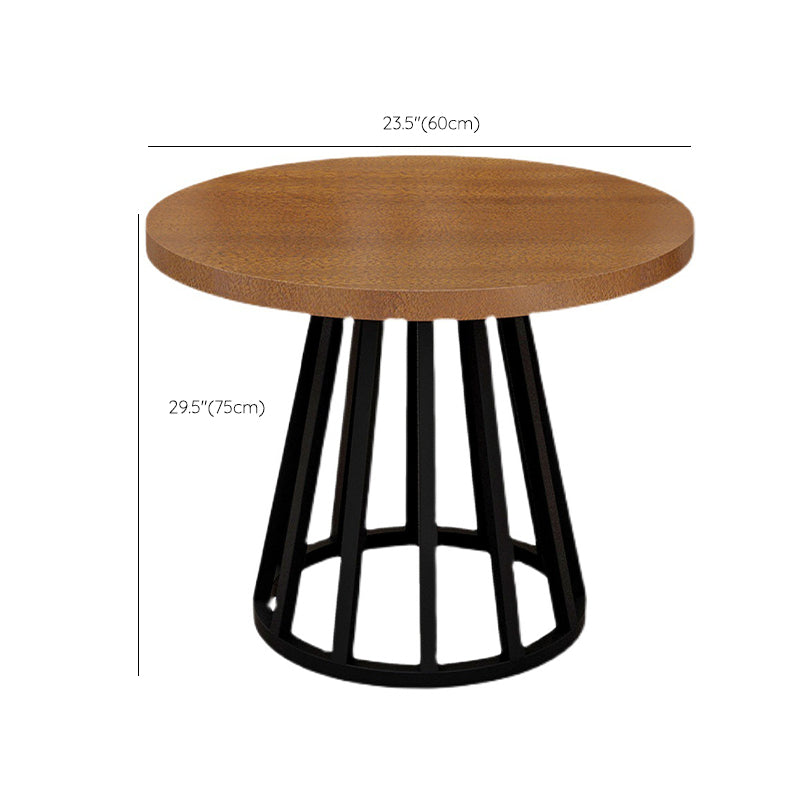 Modern Solid Wood Dining Table Metal Dining Site Table for Home Use Clearhalo 'Dining Tables & Seating' 'Dining Tables' 'dining_table' 'furn' 'furn_dining_table' 'Furniture' 'Kitchen & Dining Furniture' 6329162