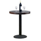 Modern Solid Wood Dining Table Metal Pedestal Base Dining Table for Home Use Clearhalo 'Dining Tables & Seating' 'Dining Tables' 'dining_table' 'furn' 'furn_dining_table' 'Furniture' 'Kitchen & Dining Furniture' 6329172