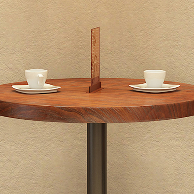 Contemporary Solid Wood Dining Table Round Pedestal Base Dining Table for Home Use Clearhalo 'Dining Tables & Seating' 'Dining Tables' 'dining_table' 'furn' 'furn_dining_table' 'Furniture' 'Kitchen & Dining Furniture' 6329213