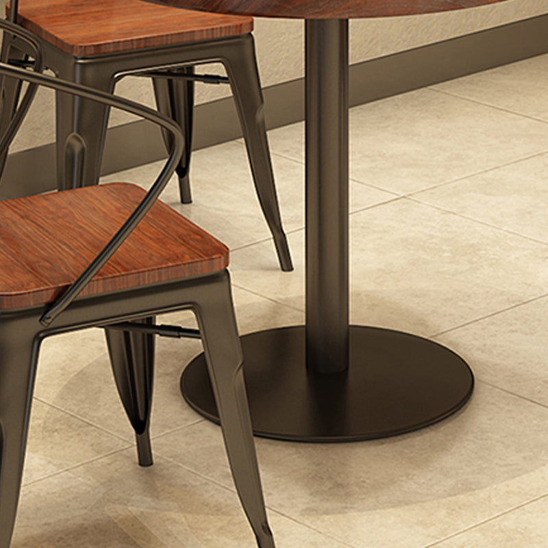 Contemporary Solid Wood Dining Table Round Pedestal Base Dining Table for Home Use Clearhalo 'Dining Tables & Seating' 'Dining Tables' 'dining_table' 'furn' 'furn_dining_table' 'Furniture' 'Kitchen & Dining Furniture' 6329214