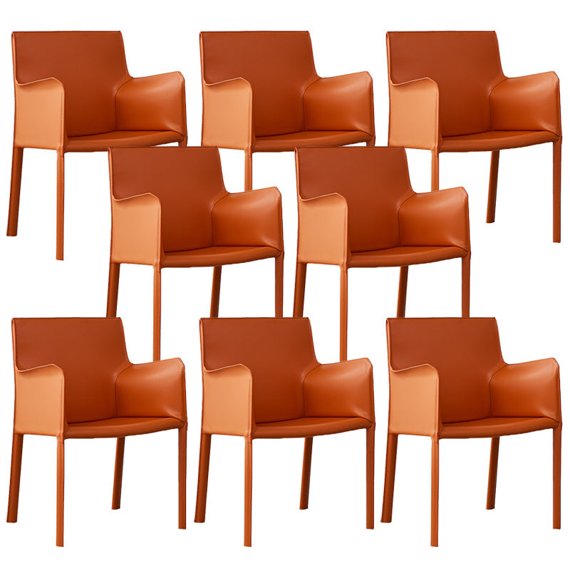 Chaise de restauration moderne des chaises de restauration en faux cuir pour la maison