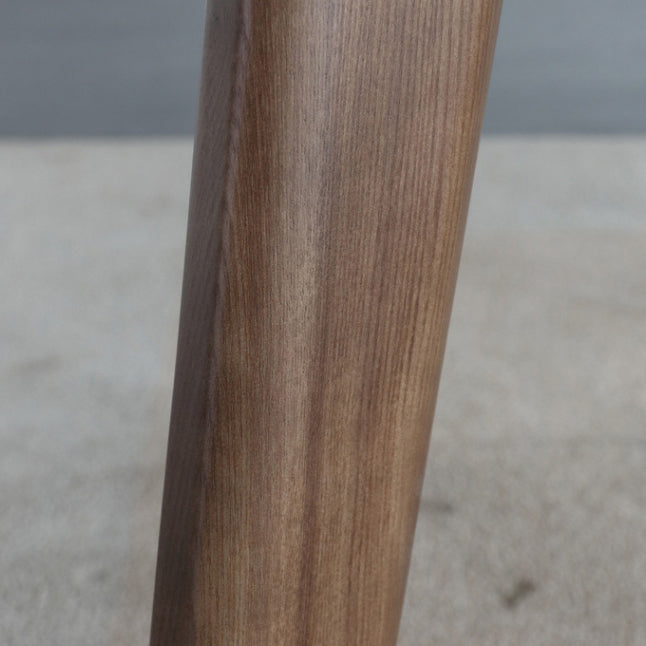 Witte gestoffeerde eetkamerstoelen keuken eetwarmeloze stoel met houten benen