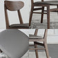 Wood Kitchen Dining Side Chair Open Back Dining Side Chair in Brown Clearhalo 'Dining Chairs' 'Dining Tables & Seating' 'dining_chair' 'furn' 'furn_dining_chair' 'Furniture' 'Kitchen & Dining Furniture' 6329436