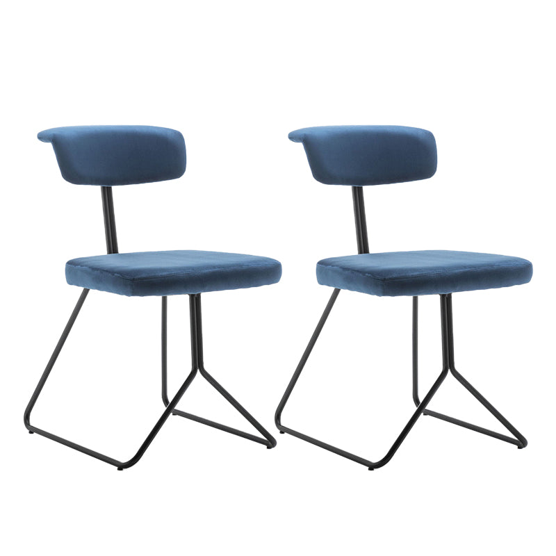 伝統的な布張りのダイニングチェアキッチンダイニングアームレスチェア