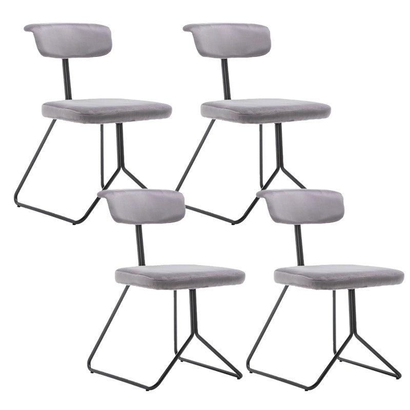 伝統的な布張りのダイニングチェアキッチンダイニングアームレスチェア