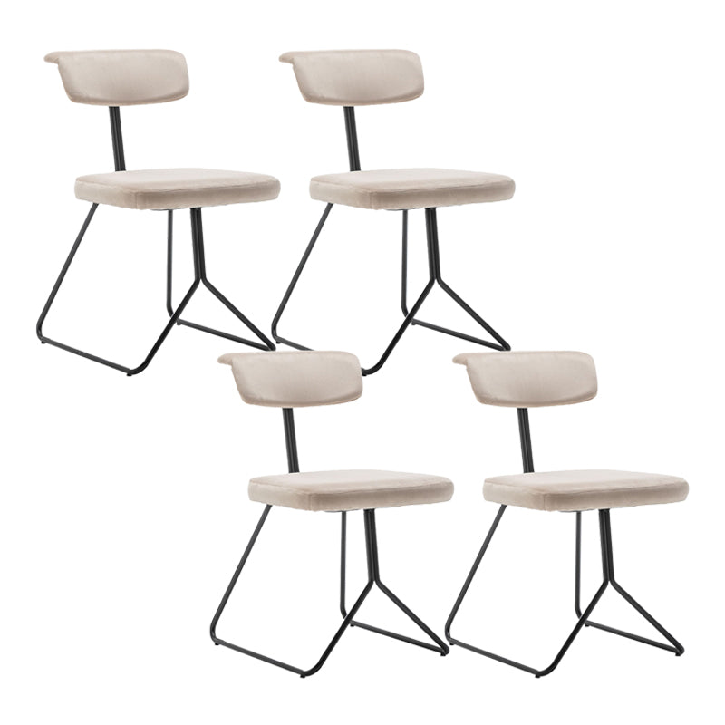 伝統的な布張りのダイニングチェアキッチンダイニングアームレスチェア