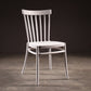 Glam Indoor-Outdoor Dining Side Chair Plastic Stacking Side Chair