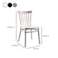 Glam Indoor-Outdoor Dining Side Chair Plastic Stacking Side Chair
