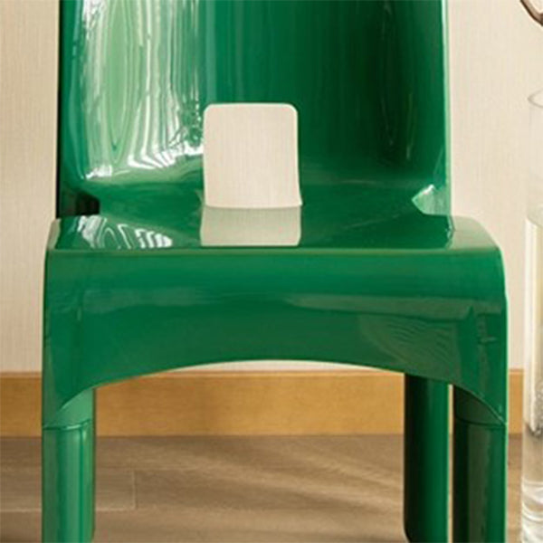 Plastic Open Back Dining Chair Stackable Side Chair for Dining Room Clearhalo 'Dining Chairs' 'Dining Tables & Seating' 'dining_chair' 'furn' 'furn_dining_chair' 'Furniture' 'Kitchen & Dining Furniture' 6329626