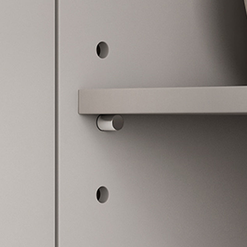 Moderno porte di vetro server 2 cassetti cassetti cabine sideboard con luci a LED