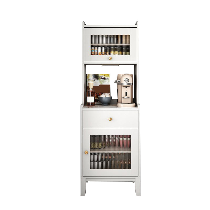 Moderni moderni mobili server server buffet sideboard con luci a LED