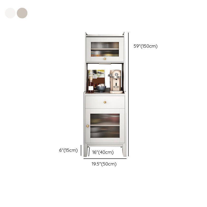 Moderni moderni mobili server server buffet sideboard con luci a LED