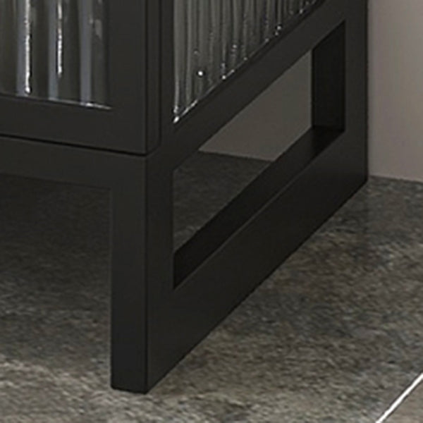 Serveur de restauration en métal moderne