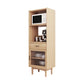 Panneau latéral en bois Modern Minimalist Home Rectangular Blubboard avec tiroirs