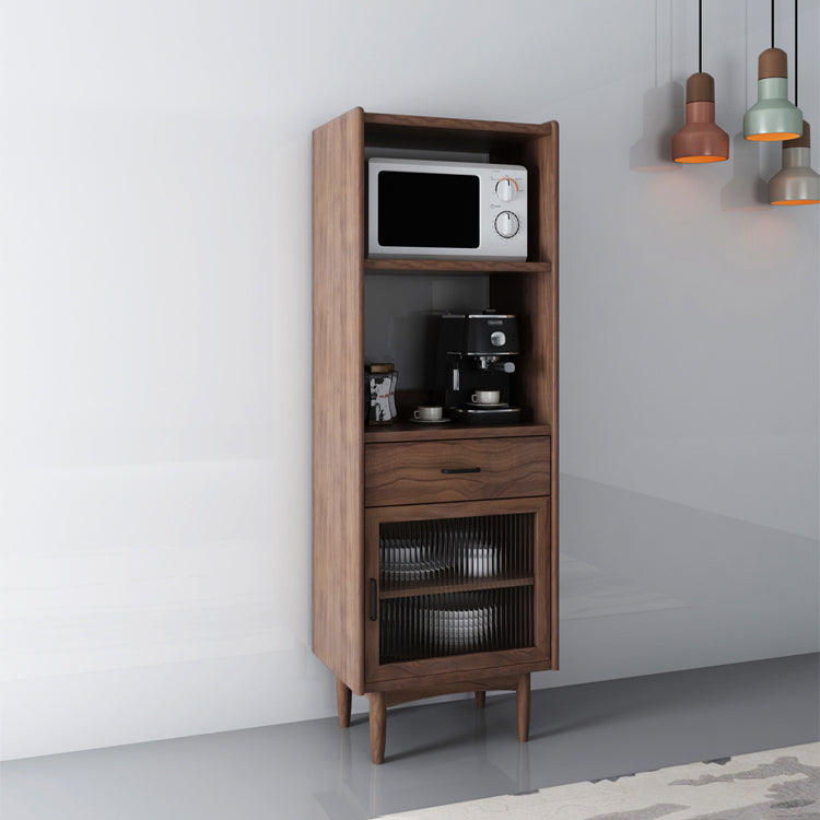 Panneau latéral en bois Modern Minimalist Home Rectangular Blubboard avec tiroirs