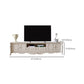 Traditional TV Media Stand White Open Shelving TV Stand Console with Drawers Clearhalo 'furn' 'furn_tv_stands_entertainment_centers' 'Furniture' 'Living Room Furniture' 'TV Stands & Entertainment Centers' 'TV Stands & Media Storage Furniture' 'tv_stands_entertainment_centers' 6330115