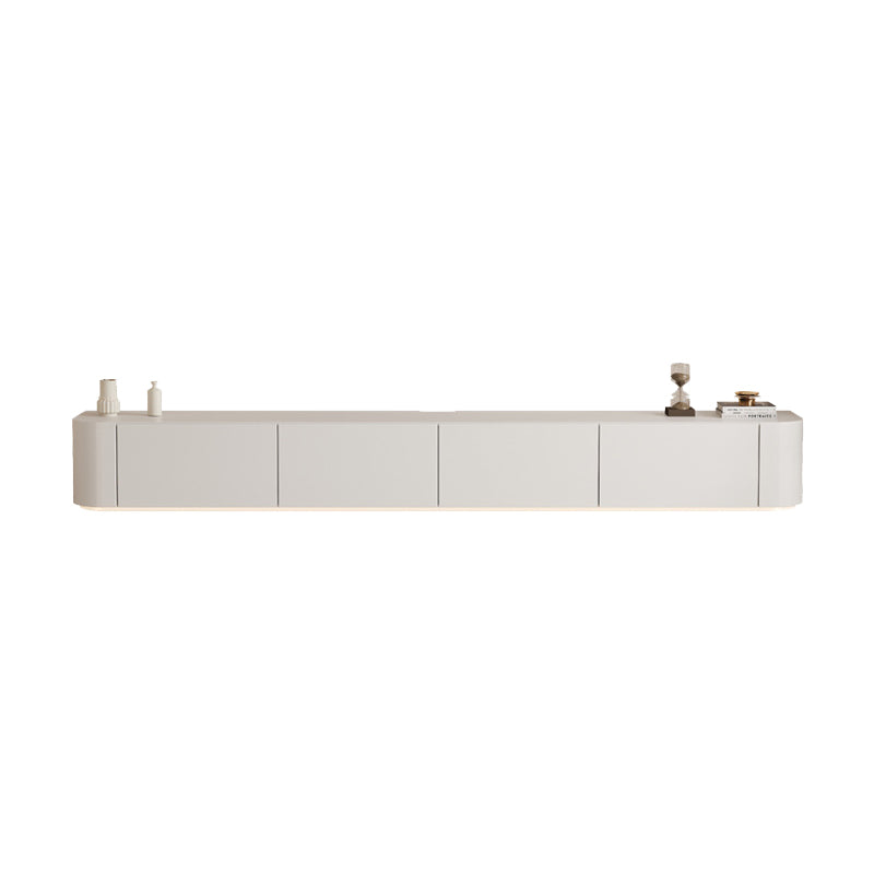 Modern Wood TV Stand Console White TV Media Stand with Drawers for Living Room 94.5"L x 16"W x 16.5"H Clearhalo 'furn' 'furn_tv_stands_entertainment_centers' 'Furniture' 'Living Room Furniture' 'TV Stands & Entertainment Centers' 'TV Stands & Media Storage Furniture' 'tv_stands_entertainment_centers' 6330147