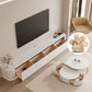 Modern Wood TV Stand Console White TV Media Stand with Drawers for Living Room Clearhalo 'furn' 'furn_tv_stands_entertainment_centers' 'Furniture' 'Living Room Furniture' 'TV Stands & Entertainment Centers' 'TV Stands & Media Storage Furniture' 'tv_stands_entertainment_centers' 6330157