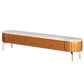 Scandinavian TV Media Stand Stone Enclosed Storage TV Stand Console with Drawers