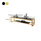 Open Storage Media Console TV Stand Stone TV Stand for Living Room Clearhalo 'furn' 'furn_tv_stands_entertainment_centers' 'Furniture' 'Living Room Furniture' 'TV Stands & Entertainment Centers' 'TV Stands & Media Storage Furniture' 'tv_stands_entertainment_centers' 6330220