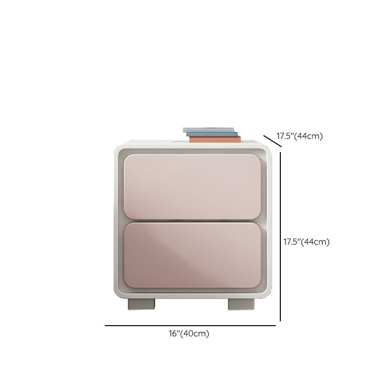 Wooden Bedside Cabinet Modern Style Minimalist Bed Nightstand with Legs Clearhalo 'Bedroom Furniture' 'furn' 'furn_night_stand' 'Furniture' 'night_stand' 'Nightstands' 6330268