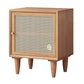 Wooden Night Table Modern Minimalist Bedside Table with Cabinet Clearhalo 'Bedroom Furniture' 'furn' 'furn_night_stand' 'Furniture' 'night_stand' 'Nightstands' 6330381