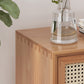 Wooden Night Table Modern Minimalist Bedside Table with Cabinet Clearhalo 'Bedroom Furniture' 'furn' 'furn_night_stand' 'Furniture' 'night_stand' 'Nightstands' 6330385