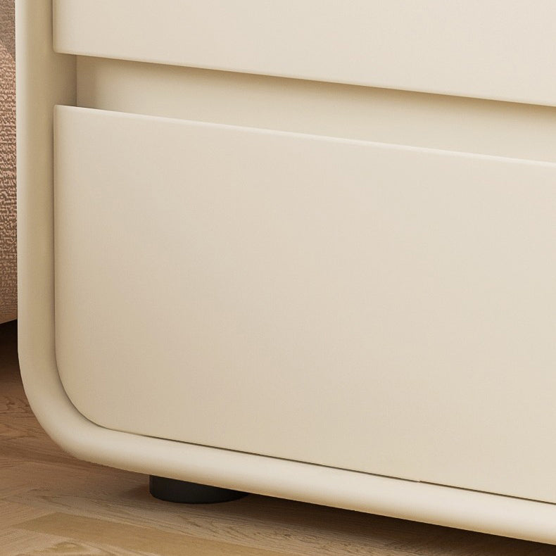 Massives Holzbett Nachttisch zeitgenössischer Nachtkabine mit 2 Schubladen