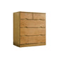 Traditional Solid Wood Storage Chest Soft-Close Drawers Bedroom Dresser